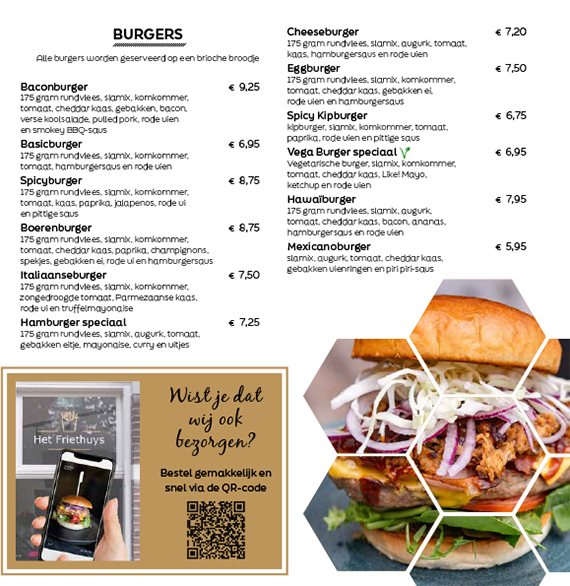 het friethuys michielsgestel menu burgers
