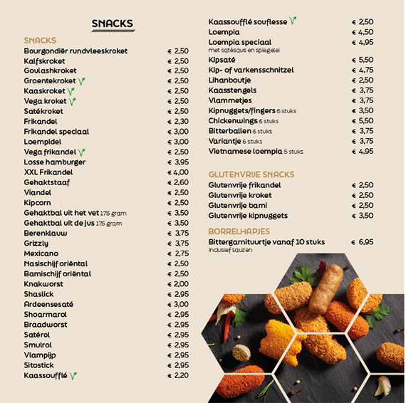het friethuys michielsgestel menu snacks