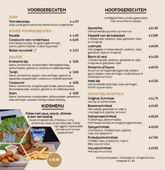 het friethuys michielsgestel menu voor hoofdgerechten